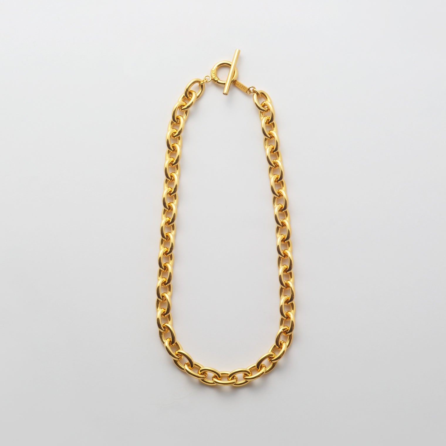 Volume chain necklace (gold)