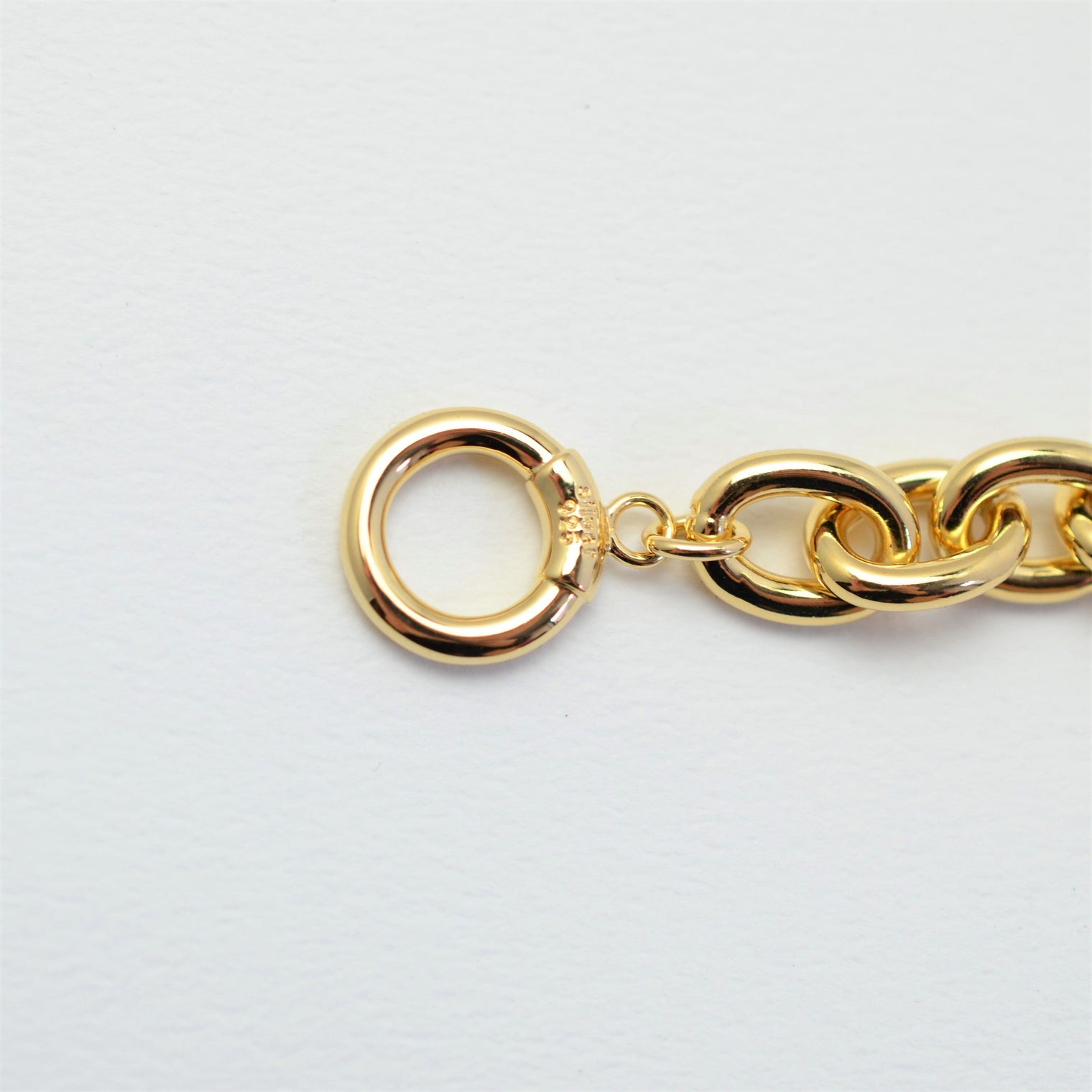 Volume chain necklace (gold)