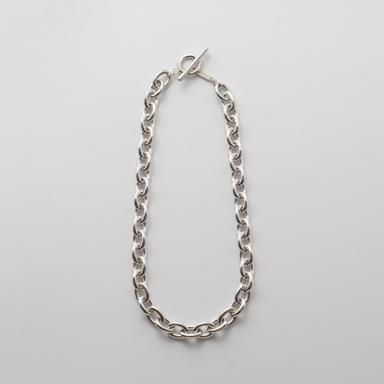 Volume chain necklace (silver)