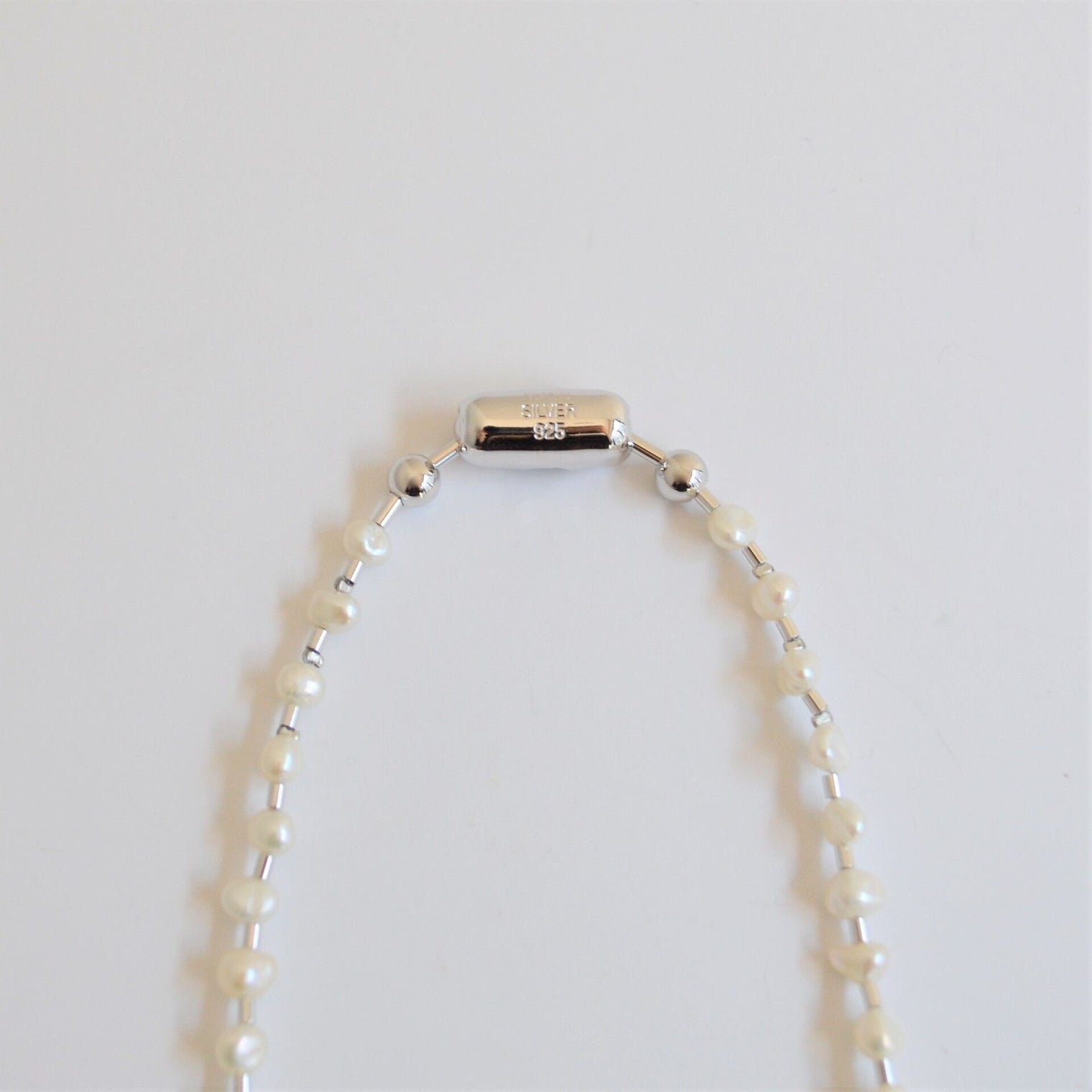 LIMITED COLLECTION 【Baroque pearl ball chain necklace (tiny)】