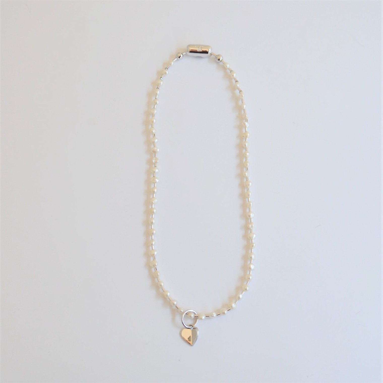 LIMITED COLLECTION 【Baroque pearl ball chain necklace (tiny)】
