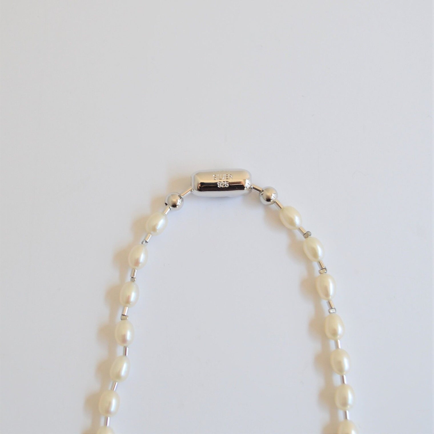 LIMITED COLLECTION 【Baroque pearl ball chain necklace (potato)】