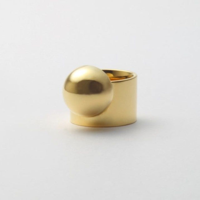 Hemisphere ring (gold)