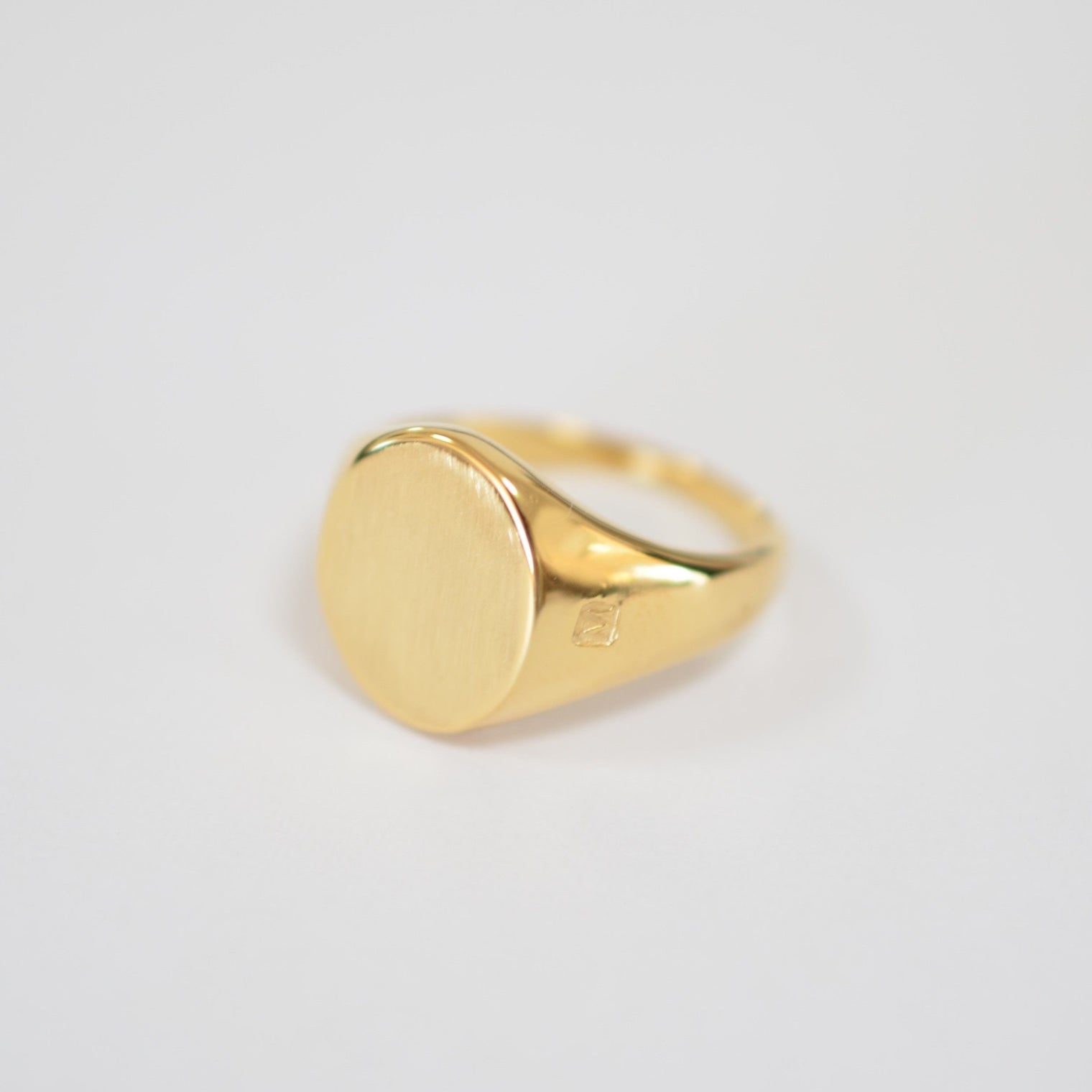 signet ring (vertical / gold / silver925)