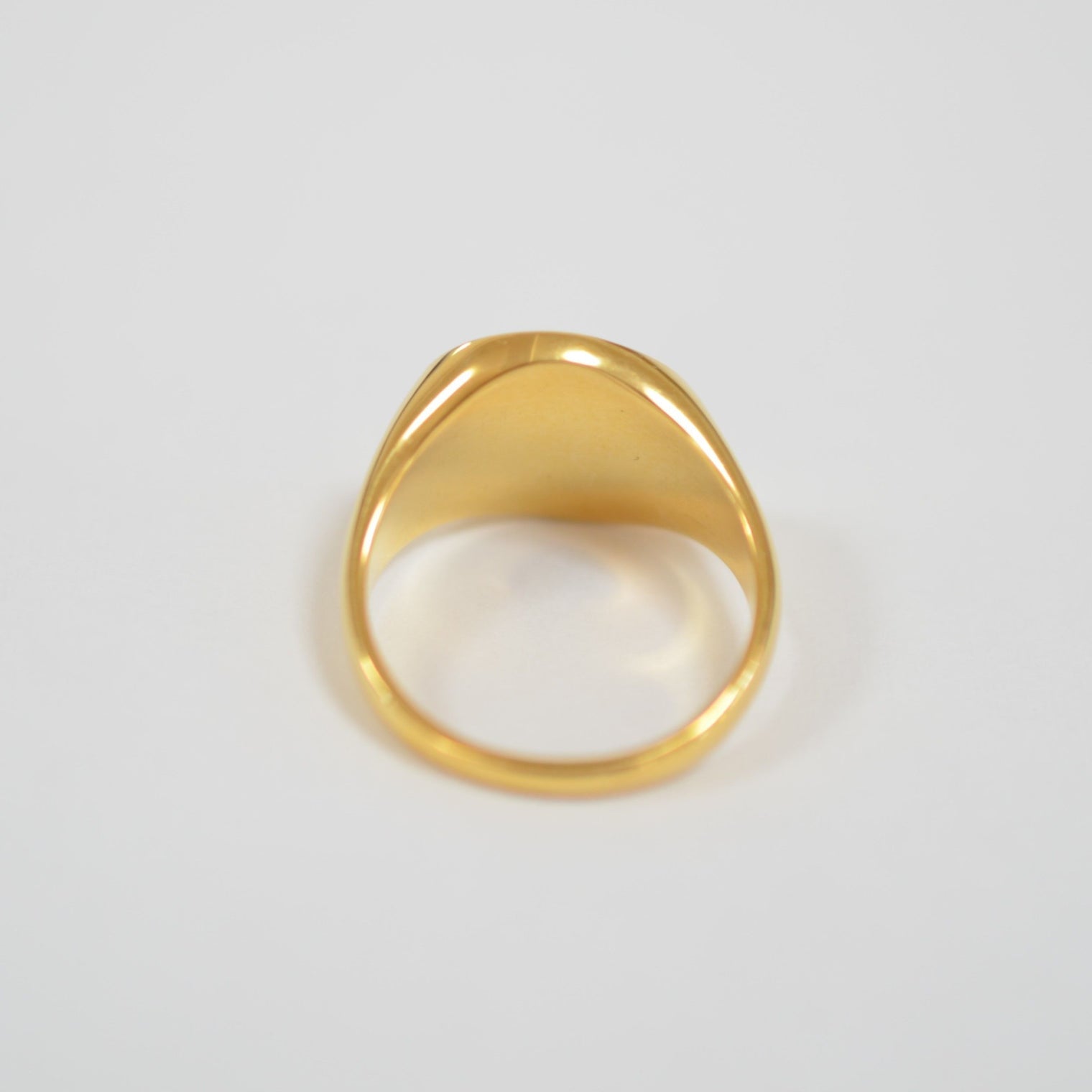 signet ring (diagonal / gold / silve925 )