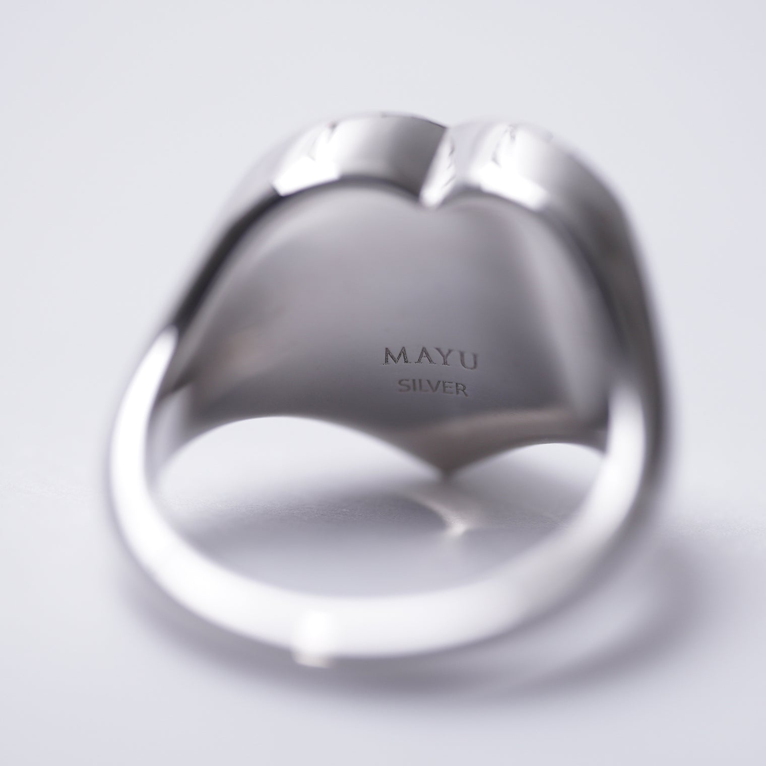 Heart ring (Lapis lazuli)