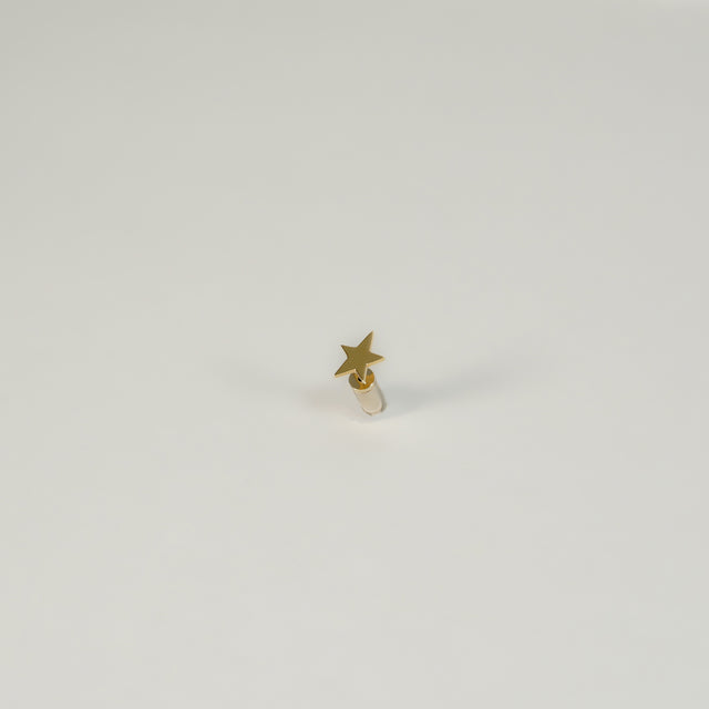 Tiny star pierce (gold)