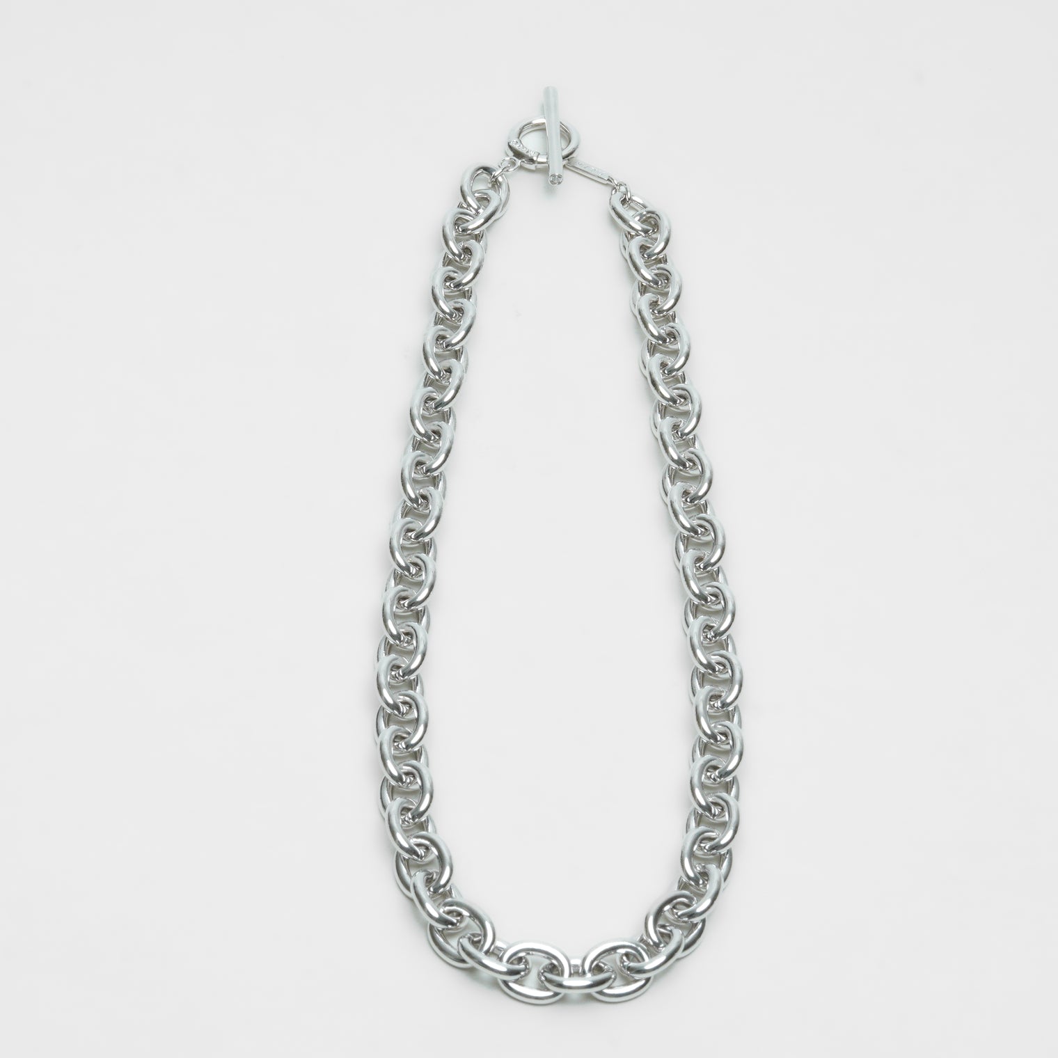 Volume chain necklace (silver)
