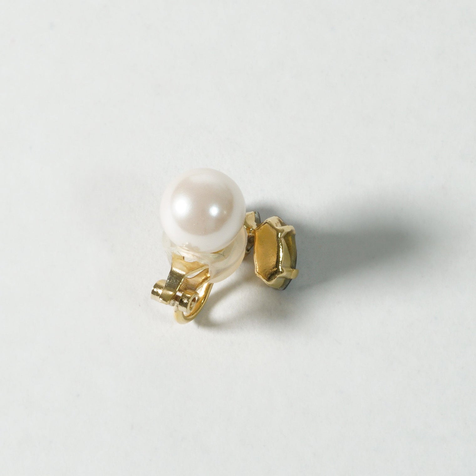 bijoux crystals pearl earring