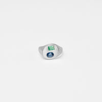 【 NEW 】Gem signet ring