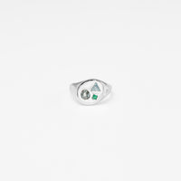 【 NEW 】Gem signet ring