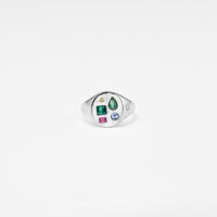 【 NEW 】Gem signet ring