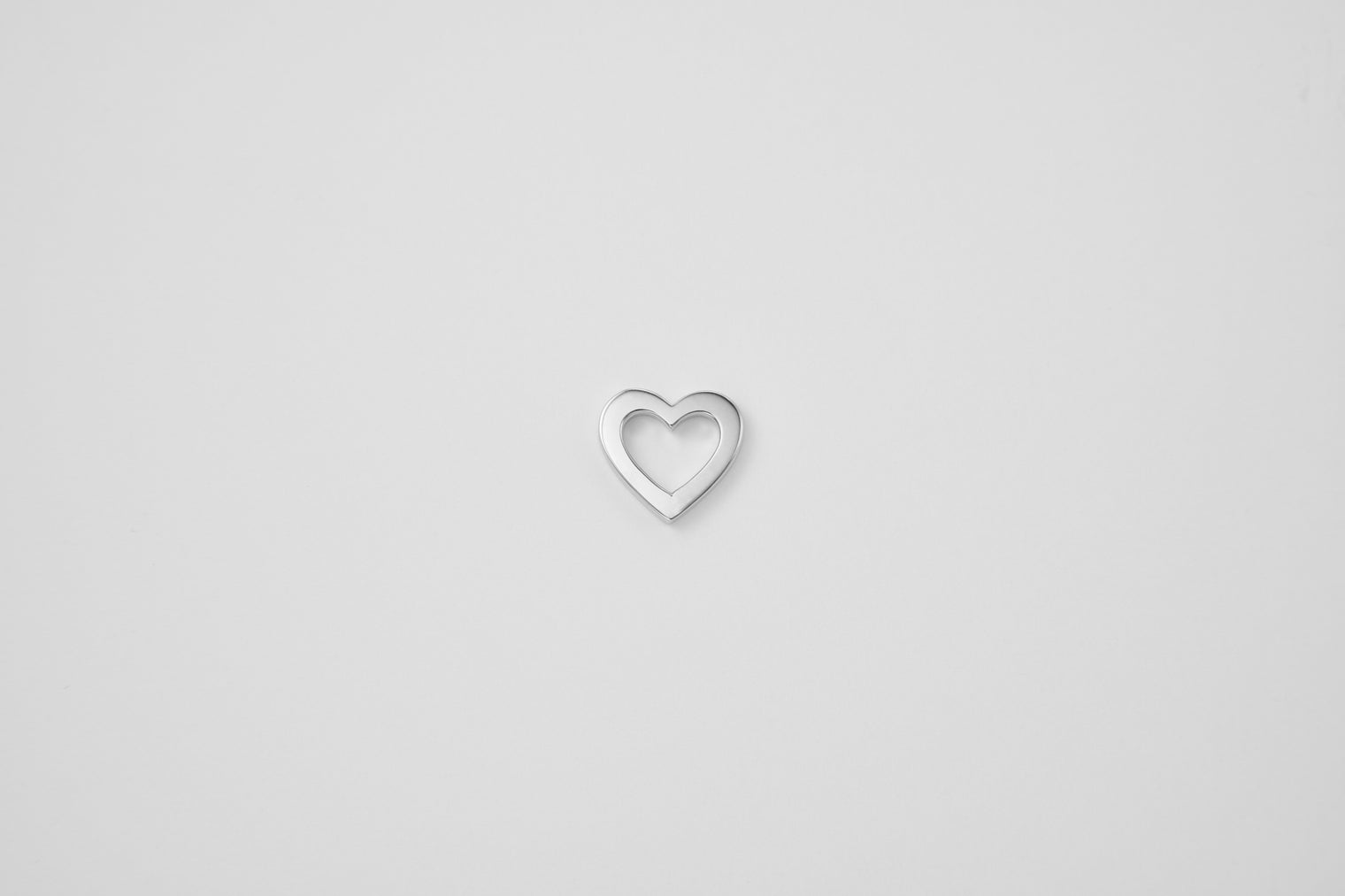 【New】Open your heart （tiny/ Silver)