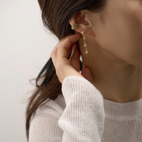 4stars pierce(gold)