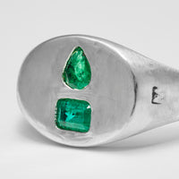 【 NEW 】Gem signet ring