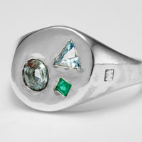 【 NEW 】Gem signet ring