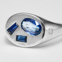 【 NEW 】Gem signet ring