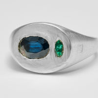 【 NEW 】Gem signet ring