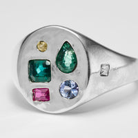【 NEW 】Gem signet ring