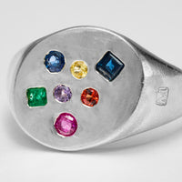 【 NEW 】Gem signet ring