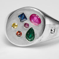 【 NEW 】Gem signet ring