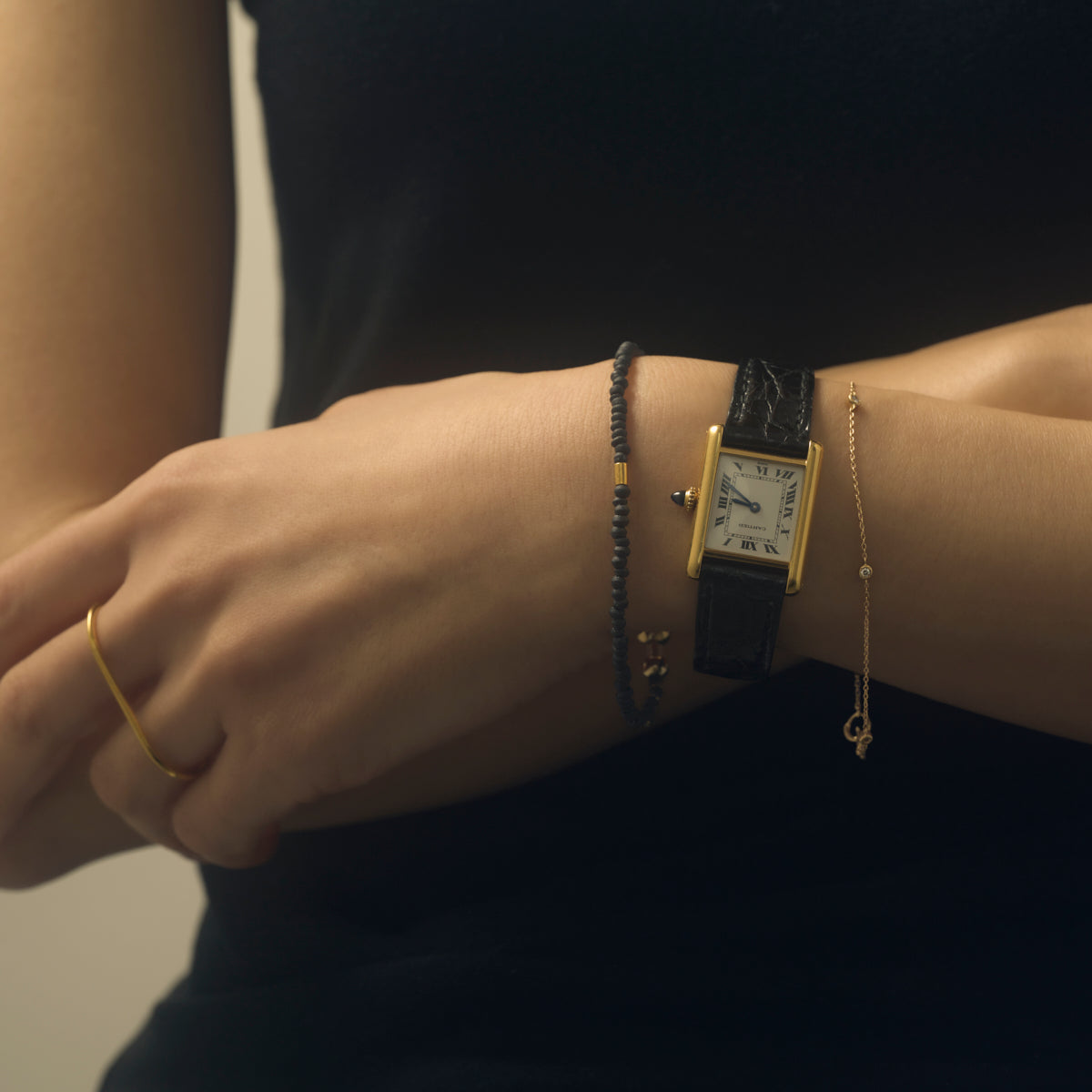LIMITED COLLECTION 【Black Line Bracelet】