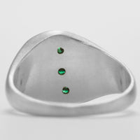 【 NEW 】Gem signet ring