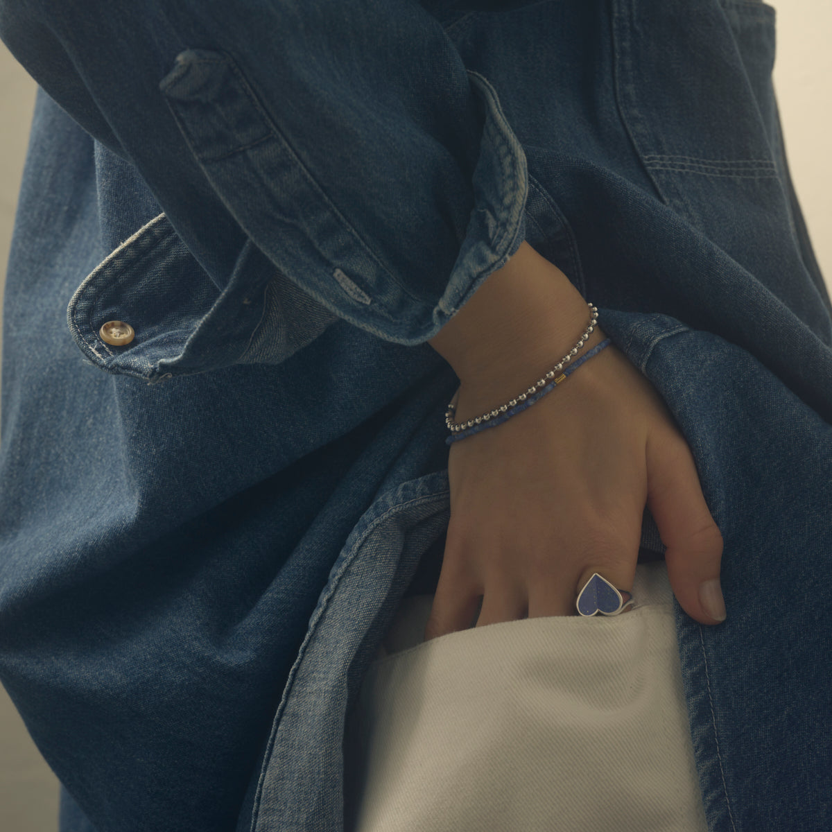 LIMITED COLLECTION 【Blue Line Bracelet】