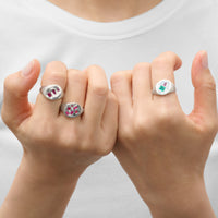 【 NEW 】Gem signet ring