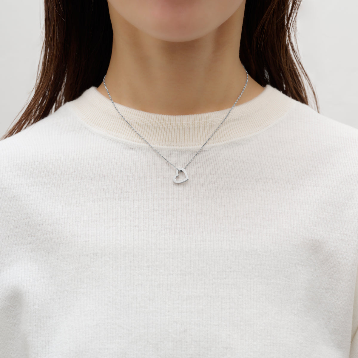 【New】Open your heart （tiny/ Silver)