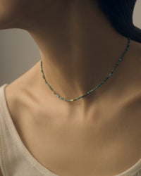 LIMITED COLLECTION 【Sky Blue Line necklace】