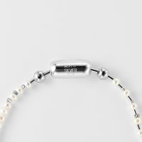 LIMITED COLLECTION【Freshwater pearl ball chain necklace (seed/White)】