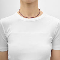 【 NEW 】LIMITED COLLECTION 【Wine Red Line necklace】