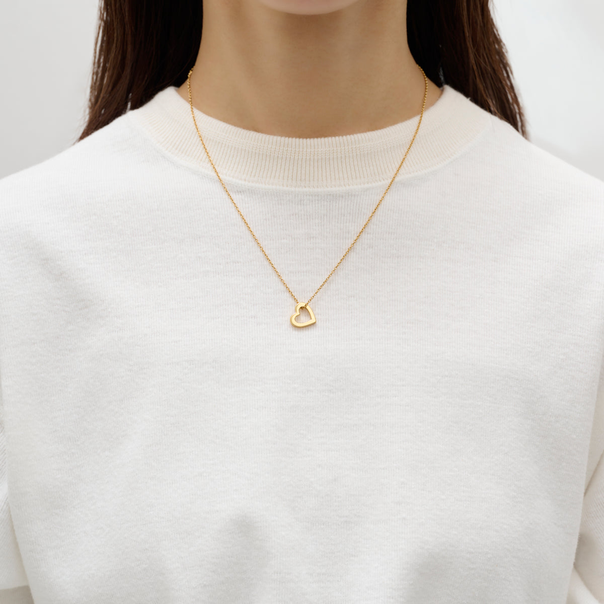 【New】Open your heart （tiny/ gold)