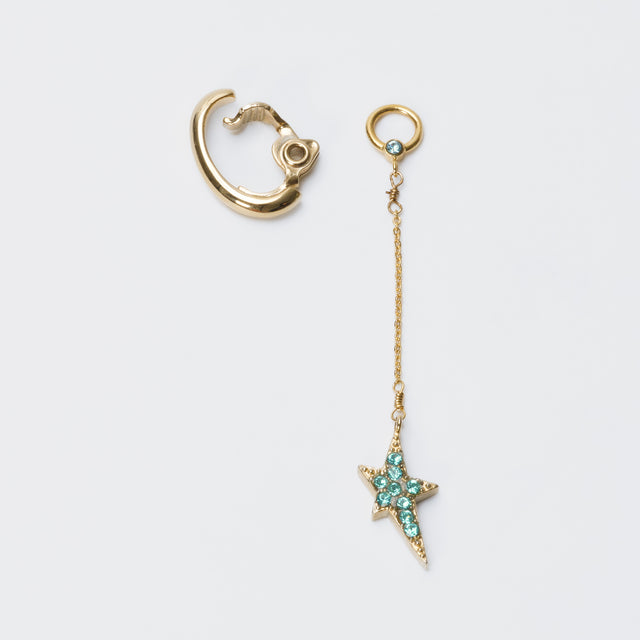 LIMITED COLLECTION 【Light blue star earring 】