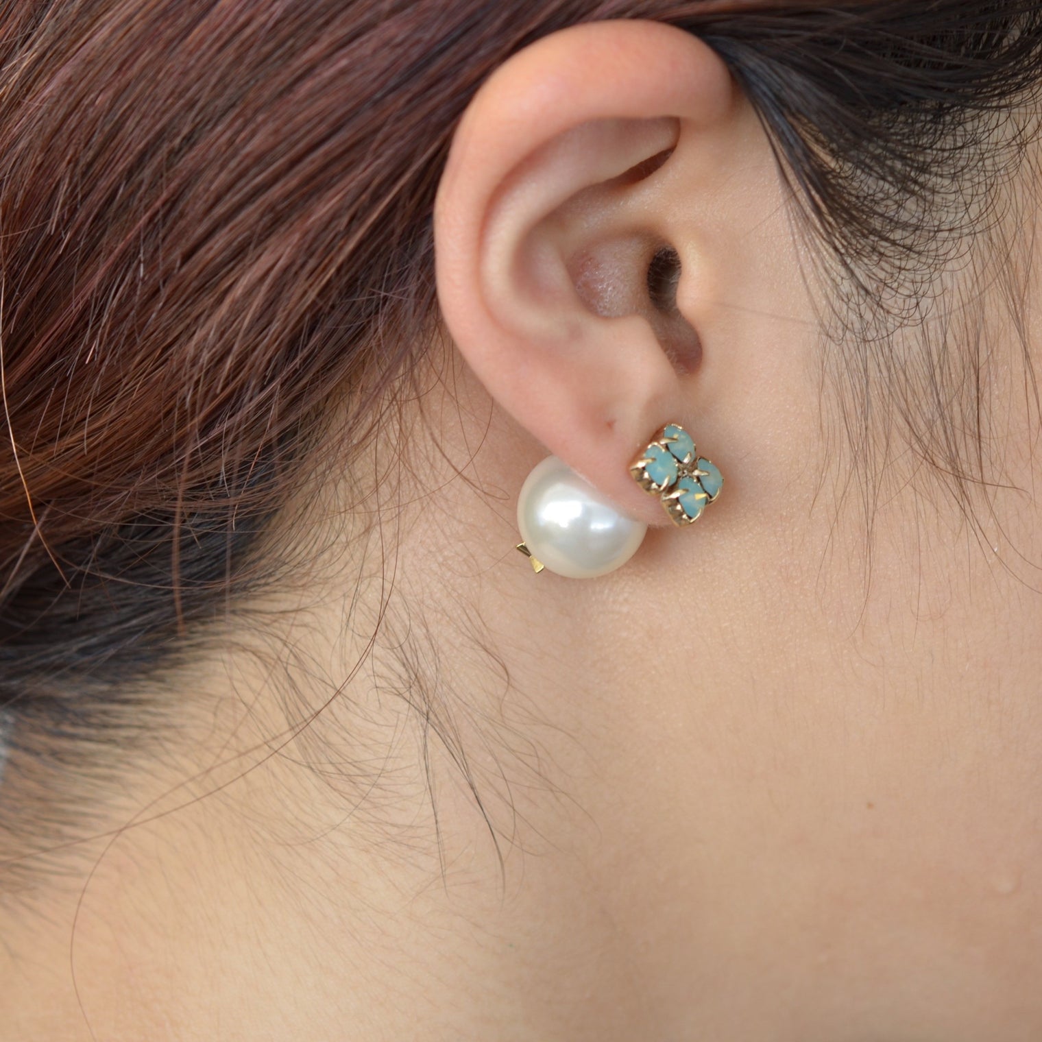 4crystals  bijoux pierce ( star back )