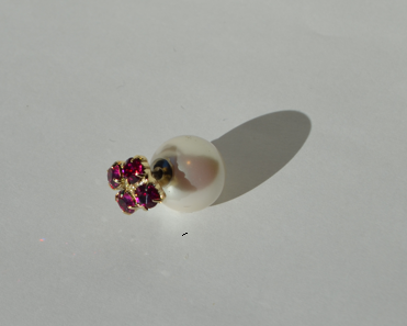4crystals  bijoux pierce ( star back )