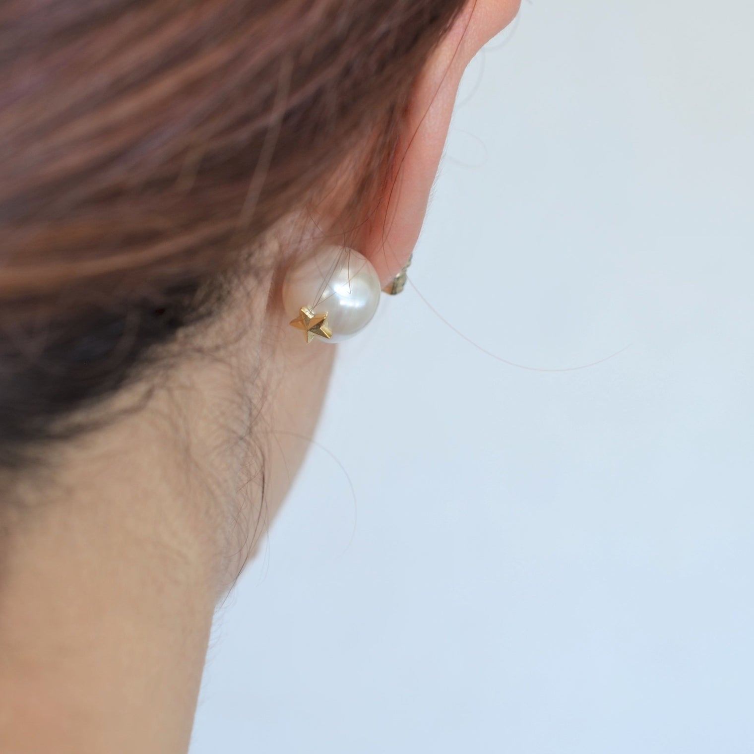 4crystals  bijoux pierce ( star back )