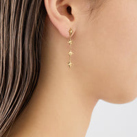 4stars pierce(gold)