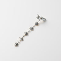 【NEW】6stars pierce(silver)