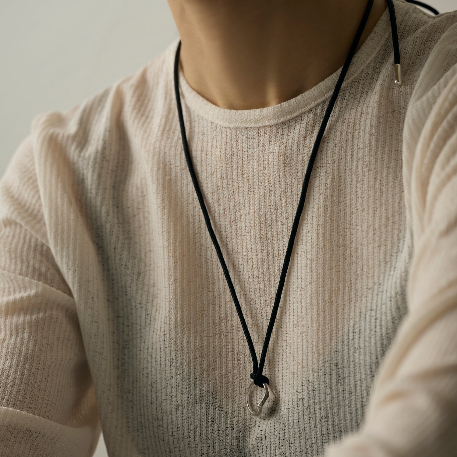 Cord necklace