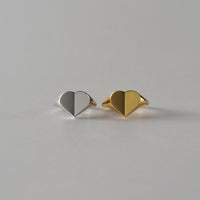 Heart signet ring ( gold )