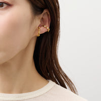 【NEW】8star earcuff (gold)