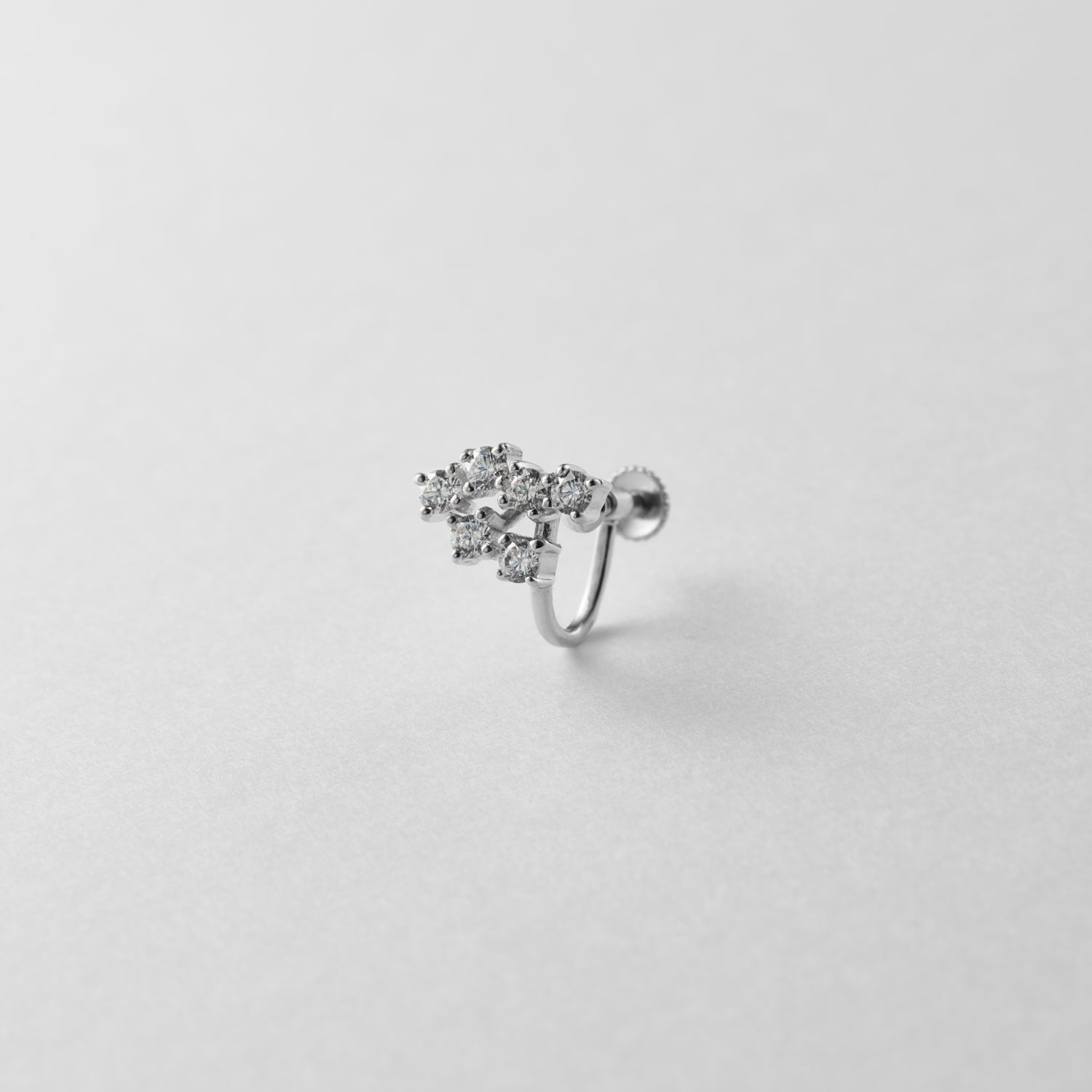 6 stones earring