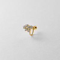 【NEW】6 stones earring