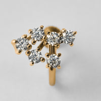 【NEW】6 stones earring