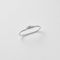 4 stones Double ring