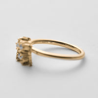 【NEW】６stones single ring (gold)