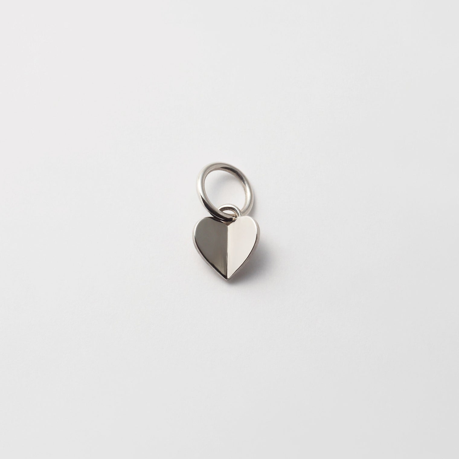 Small heart charm (silver)
