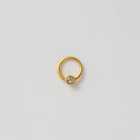 Birthstone ring charm